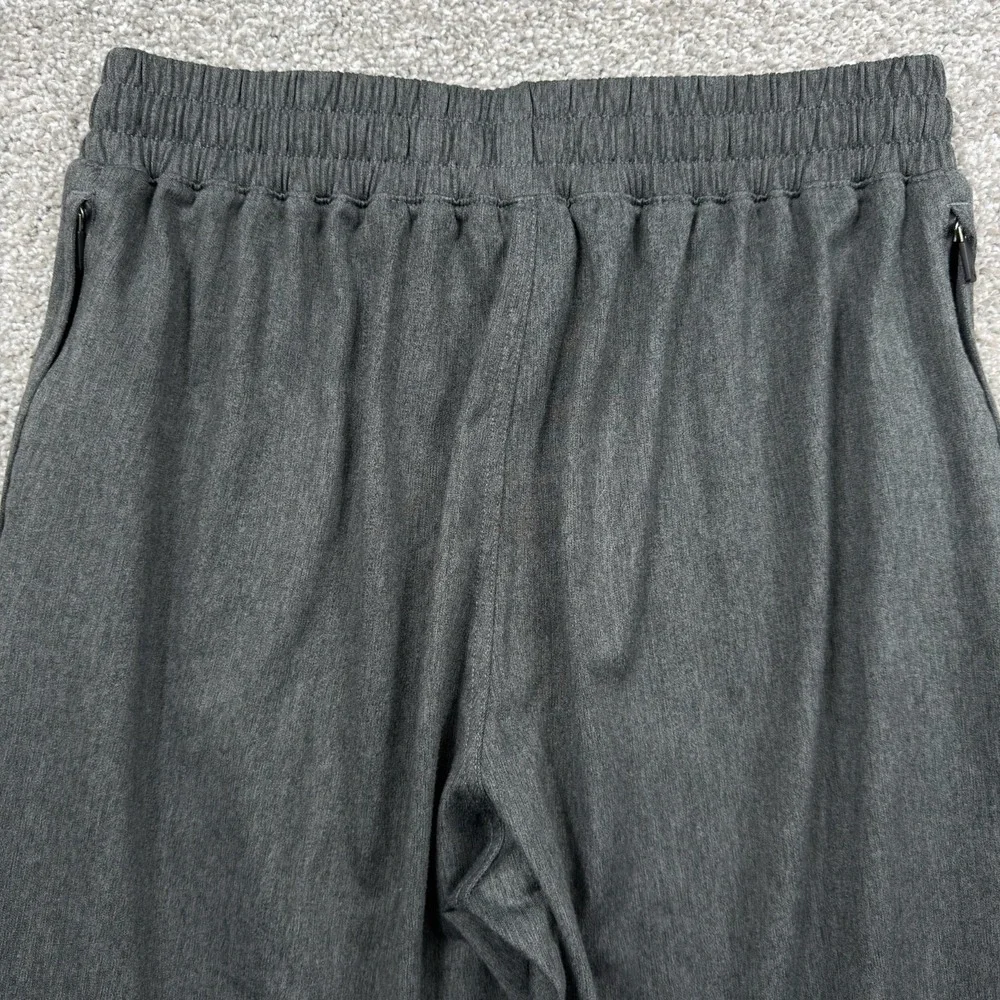 Nike Air Jordan Flight Dri-FIT Pants Men's M Gray Basketball Ankle Zip